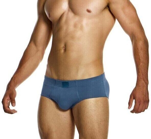 Modus Vivendi Bamboo Wide Brief With Moisture Absorption Indigo 13414 45 - SexyMenUnderwear.com