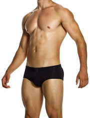 Modus Vivendi Bamboo Wide Briefs With Moisture Absorption in Black 13414 1911