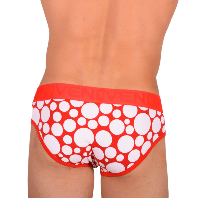 Modus Vivendi Brief Polka dot Slip Pour Homme Red 08812 393