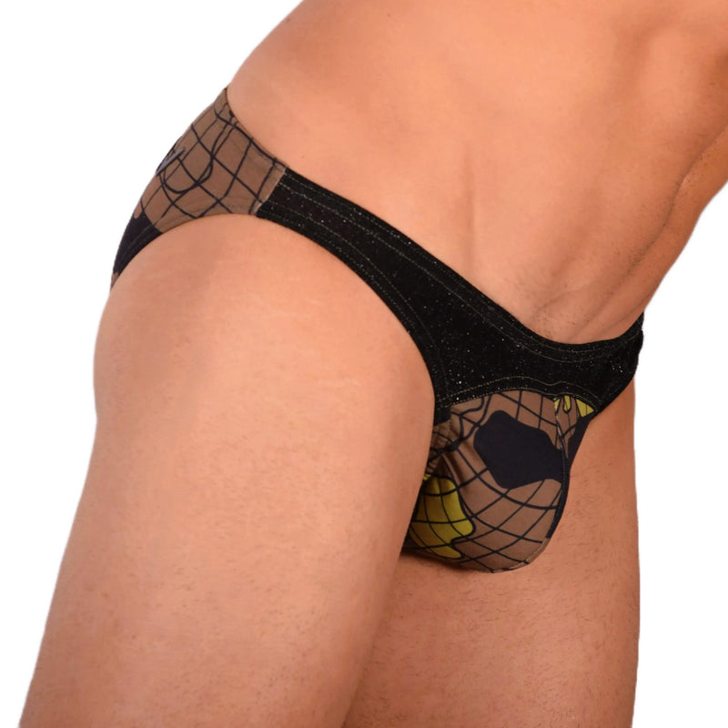 Modus Vivendi Brief Trapped Camo Low - Cut Briefs khaki 11013 510