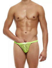 Modus Vivendi C Through T - String Perforated Semi - Transparent Yellow 08017 B711