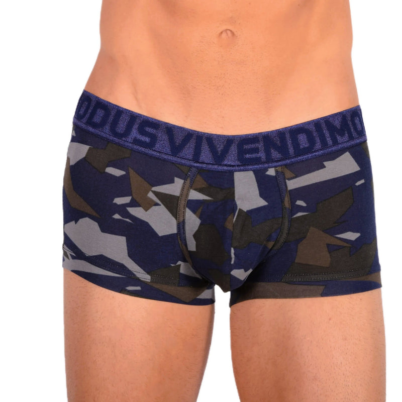 Modus Vivendi Camouflage Boxer Desert Blue Cotton 11721 391