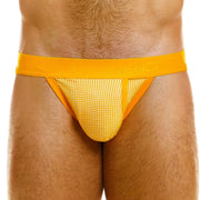 Modus Vivendi Country Jockstrap Knitted Double - Ply Pouch Yellow Jock 02211 B761