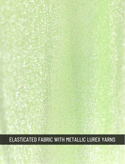 Modus Vivendi Delusion Leggings Elastic Knitted Lurex Yarns Megging Neon 025616