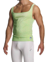 Modus Vivendi Delusion Tanktop Elastic Knitted Lurex Yarns Tank Top Neon 025311