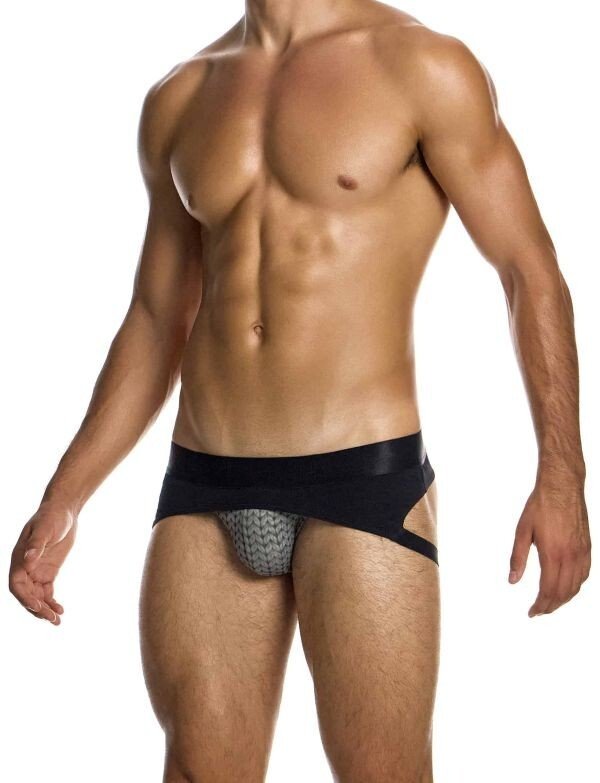 Modus Vivendi Illusion Jockstrap Stretch Mesh Pouch Black Jock 04512 B801