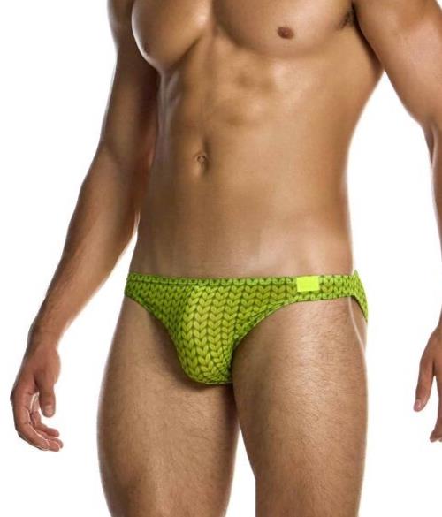 Modus Vivendi illusion Low - Cut Brief Stretch Semitransparent Mesh Green 04513 661