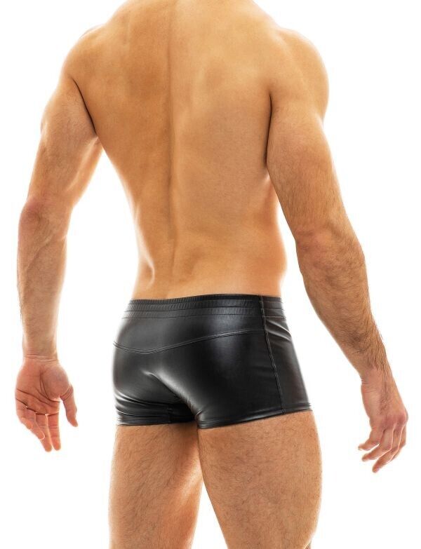MODUS VIVENDI Leather Boxer Tight Fit Black 20521 632