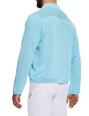 MODUS VIVENDI Linen Cardigan Soft Knitted Fabric in Light Blue 09451 B1002