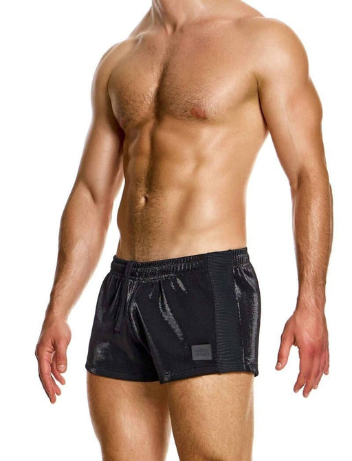 Modus Vivendi Liquid Effect 80'S Short Retro Slim Fit Shiny Black 21362 B991