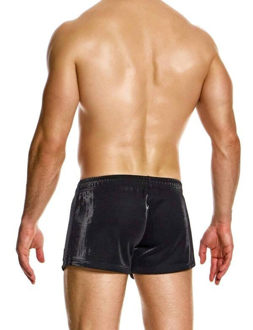 Modus Vivendi Liquid Effect 80'S Short Retro Slim Fit Shiny Black 21362 B992
