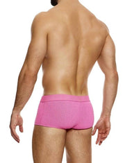 Modus Vivendi Plain Knitted Boxer Retro Style Trunks Pink 09421 B903