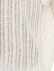 MODUS VIVENDI Stretch Jock Striped Crochet Knitted Jockstrap in Natural 074123