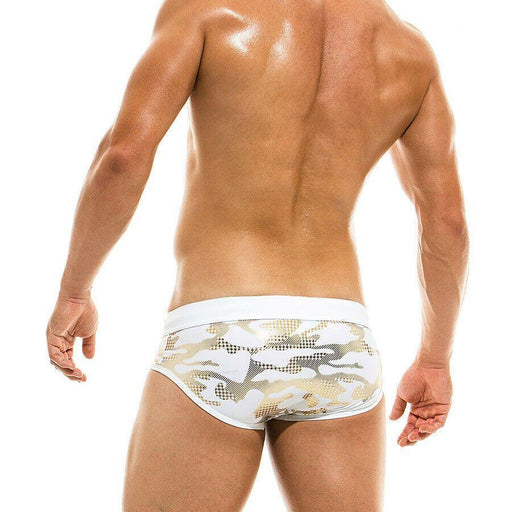 Modus Vivendi Swim - Briefs Glitter Gold White Swimwear AS1912 681