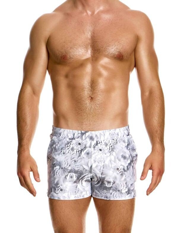 Modus Vivendi Swim - Shorts Origami Internal Drawstrings Swimwear White FS2431 B443