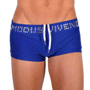 Modus Vivendi Swimwear Metallic Brand Brazil Swim - Trunk Blue BS1821 224