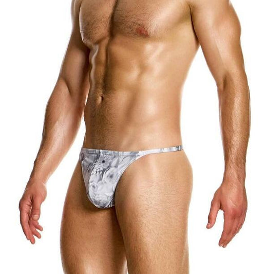 Modus Vivendi - Slip da uomo Tanga Peace bianco S Modus Vivendi - Slip da uomo Tanga Peace bianco S