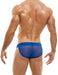 MODUS VIVENDI Tanga Brief ARMOR Knitted Metallic Yarns Blue 01012 B542