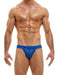 MODUS VIVENDI Tanga Brief ARMOR Knitted Metallic Yarns Blue 01012 B541