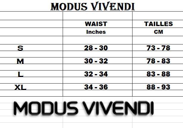 Modus Vivendi Thongs Bamboo Eco Jacquard T - String Black 13411 1855