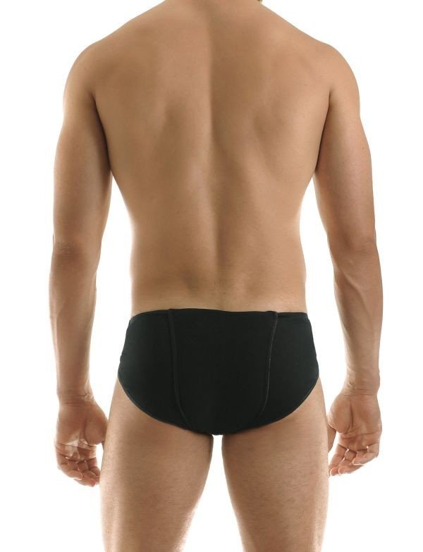 MODUS VIVENDI Twin Langot Brief Wrestling Sumo Black 04413 B934