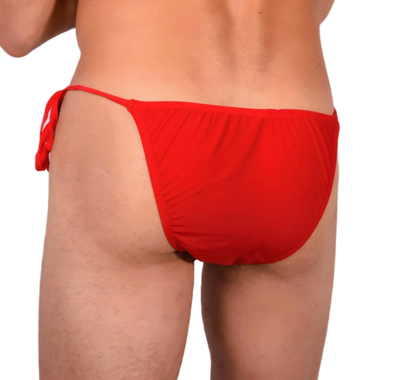 OS SMU Sensual Adjustable Red Brief 33622 MX144