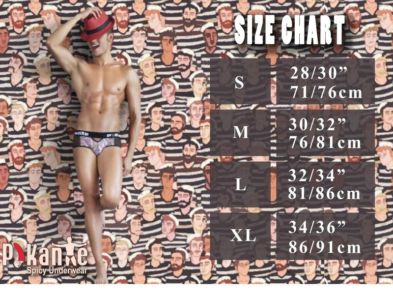 PIKANTE Decided Harness - Thongs Combo Mesh Crotchless in White 0344 36