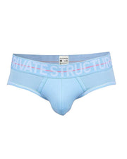 PRIVATE STRUCTURE Brief MO-Lite Cotton Mini Briefs Placid Blue 4104