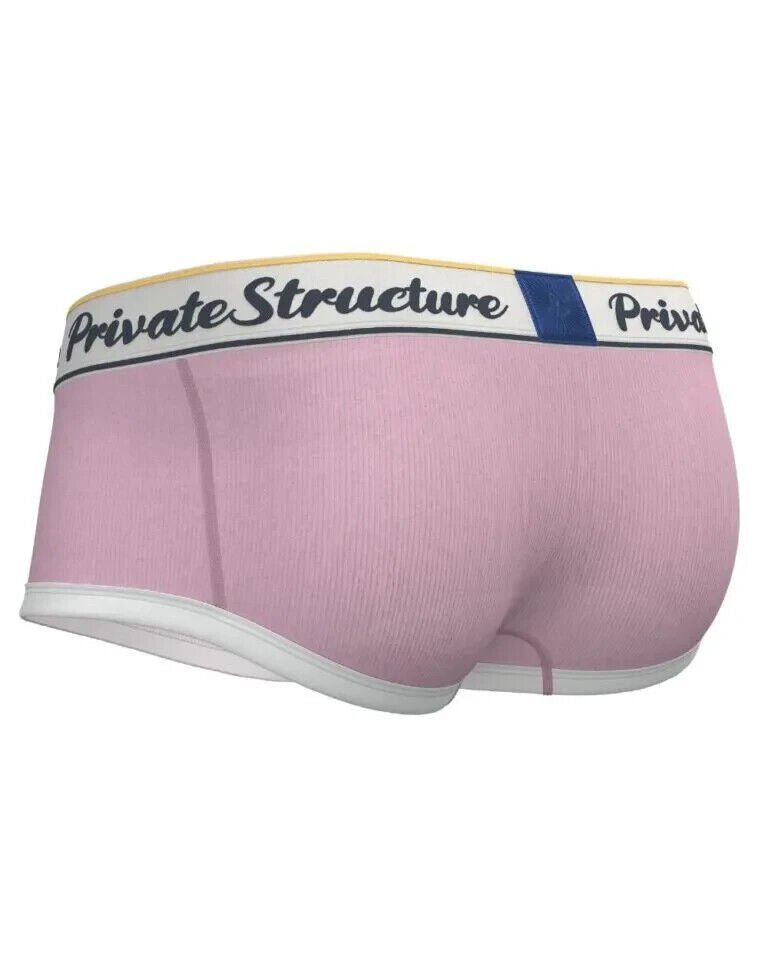 PRIVATE STRUCTURE Classic Boxer Mid - Waist Trunk in Finch Pink 4530 1135