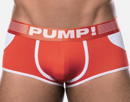 PUMP! Backless Boxer Red Micro - Mesh Red Access Trunk 15030 131