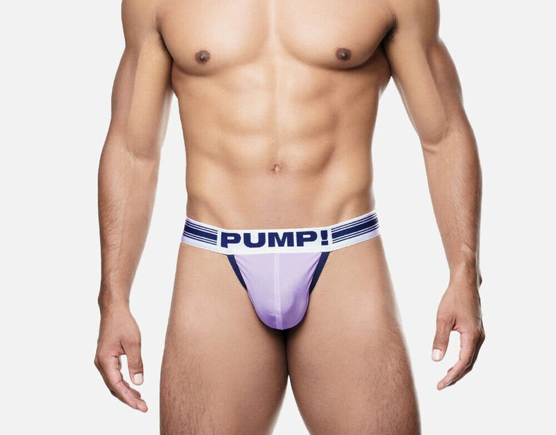 PUMP! Bloom Low - Rise Thongs Lined Stitching Cup Microfiber Thong 170093