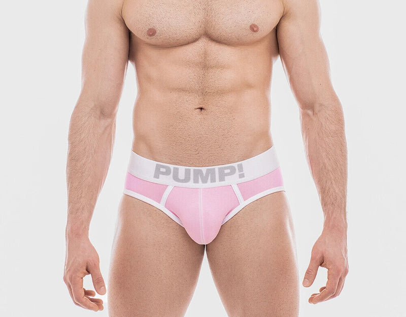 PUMP! Briefs Milkshake Cotton Elastic Brief Bubble Gum Pink 12073