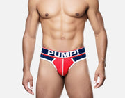 PUMP! Low - Rise Thongs Big League Brief Style G - String Mesh Thong 170123