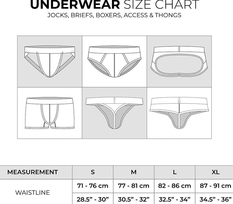 PUMP! Low Rise Thongs Classic Brief - Style Total Black G - String 17014 376