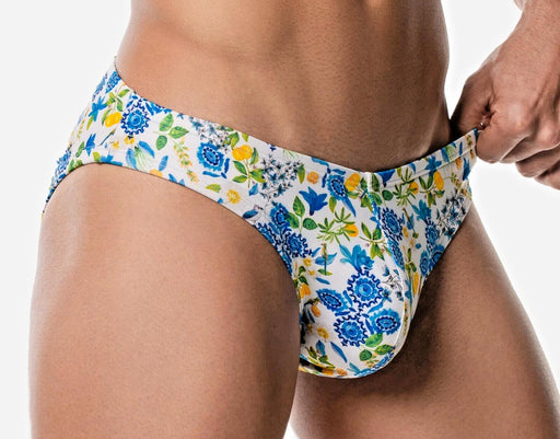 PUMP! Swimwear Limoncello Water Cheeky UPF 50+ Swim Briefs Eco Fabric 13021 71