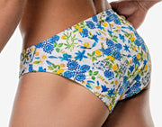PUMP! Swimwear Limoncello Water Cheeky UPF 50+ Swim Briefs Eco Fabric 13021 72