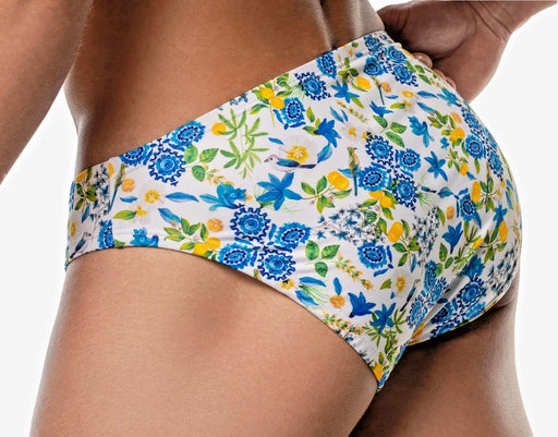 PUMP! Swimwear Limoncello Water Cheeky UPF 50+ Swim Briefs Eco Fabric 13021 72