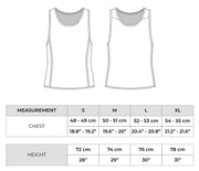 PUMP! Tanktop Whisper Sheer Stripes Form - Fitting Black Tank Top 14024 217