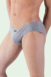 Punto Blanco Brief Invisible Briefs Confortable Fabric Slip Gray 3619 25