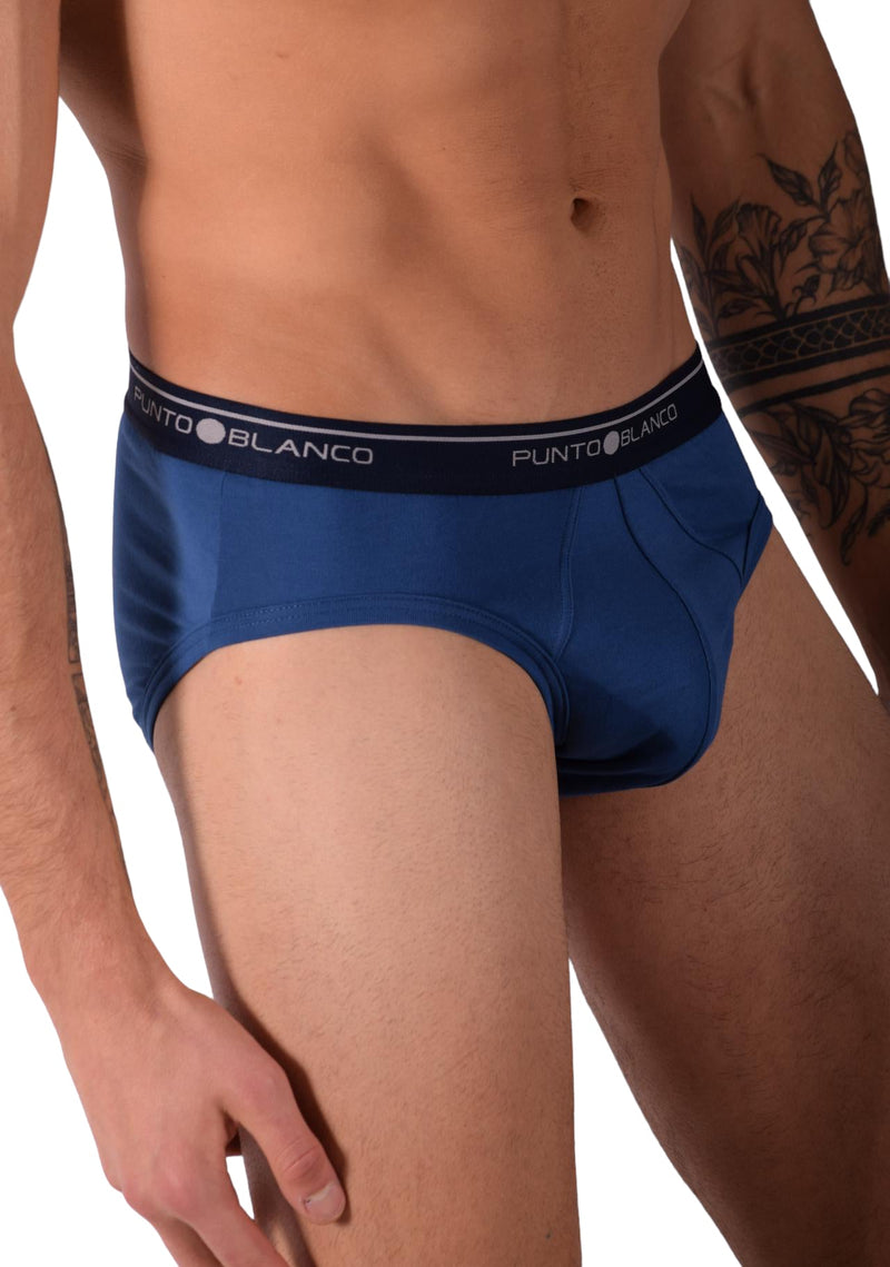 Punto Blanco Small Briefs Basix 53489-10 Blue P10
