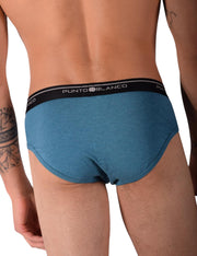 Punto Blanco Small Briefs Basix 53489-10 Blue P4