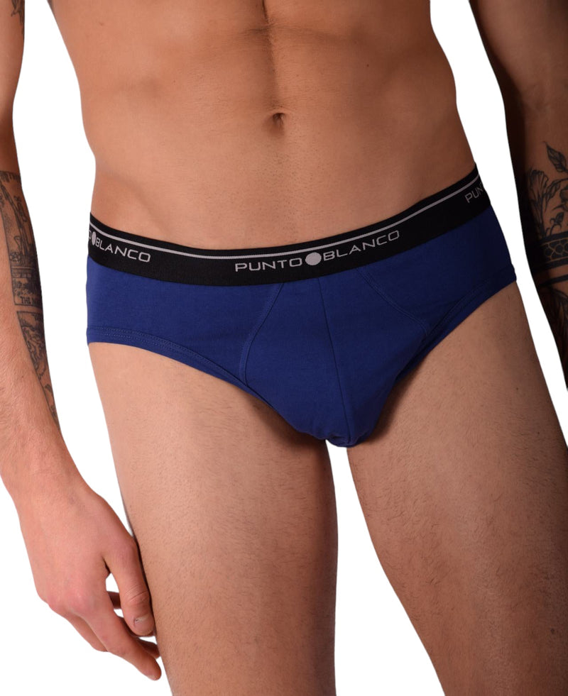 Punto Blanco Small Briefs Basix 53489-10  Blue P8