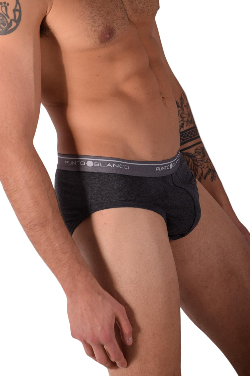 Punto Blanco Small Briefs Basix 53489-10 Grey P12