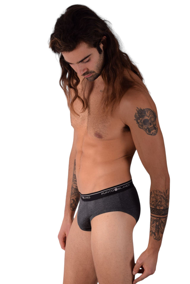Punto Blanco Small Briefs Basix 53489-10 Grey P5