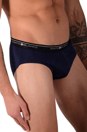 Punto Blanco Small Briefs Basix 53489-10 Navy P6