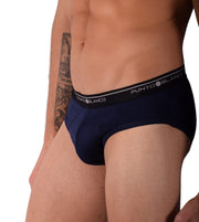 Punto Blanco Small Briefs Basix 53489-10 Navy P6