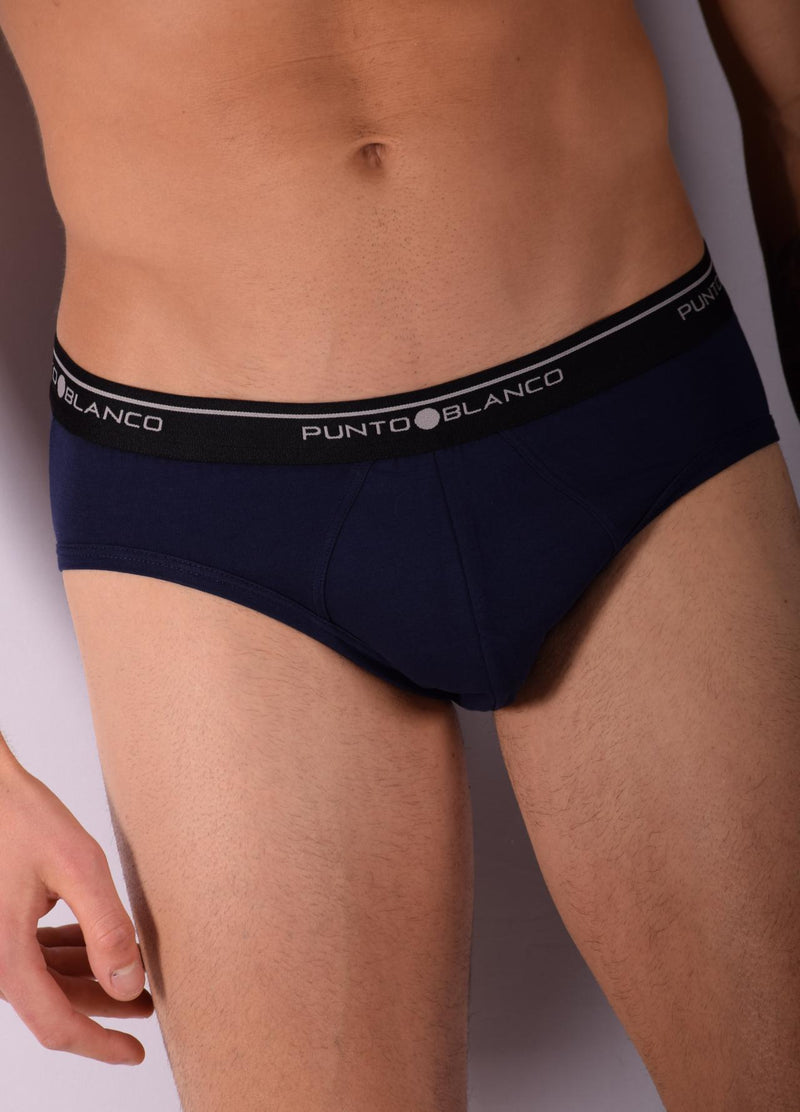 Punto Blanco Small Briefs Basix 53489 - 10 Navy P62