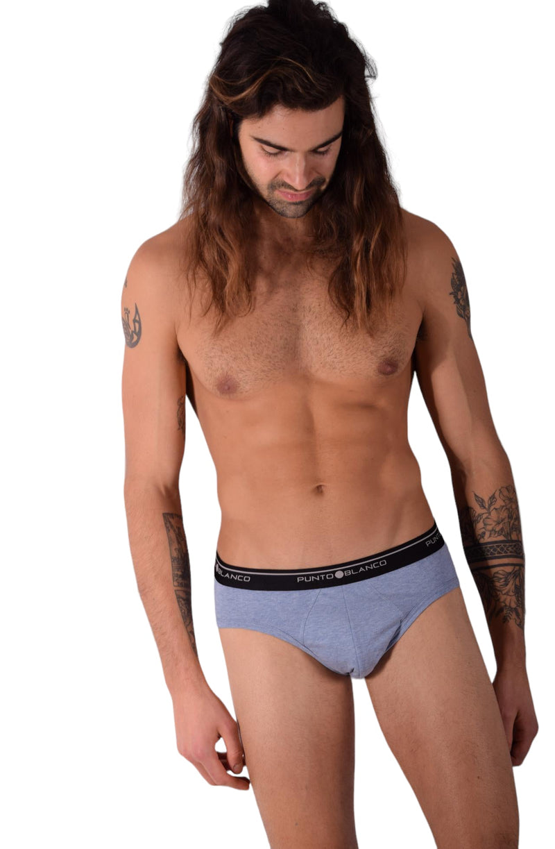 Punto Blanco Small Briefs Basix 53489-10 Pale Blue P9