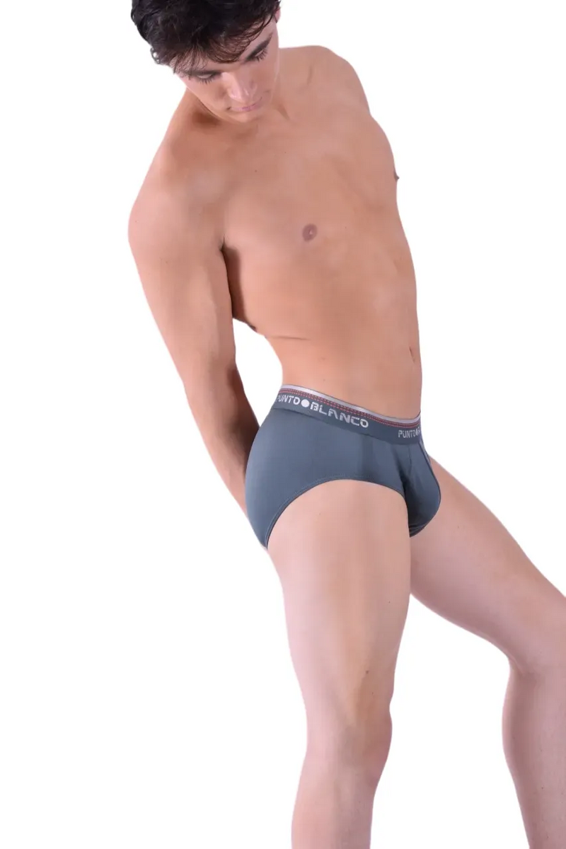 Punto Blanco Brief Community Briefs Stretched Slip Khaki 3461 12