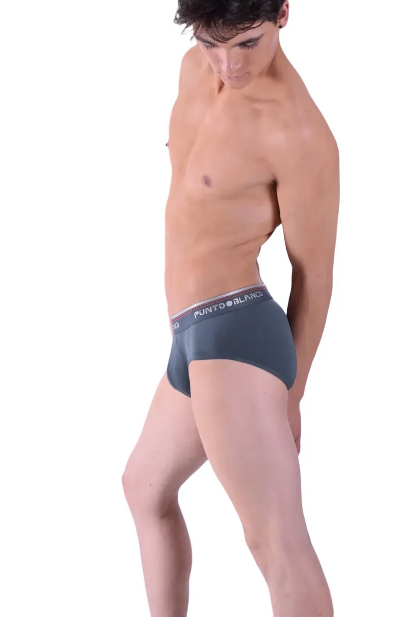 Punto Blanco Brief Community Briefs Stretched Slip Khaki 3461 12